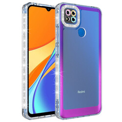 Xiaomi Redmi 9C Case Silvery and Color Transition Design Lens Protected Zore Park Cover - 8