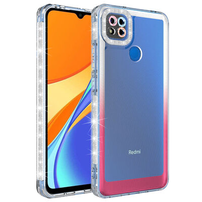 Xiaomi Redmi 9C Case Silvery and Color Transition Design Lens Protected Zore Park Cover - 2