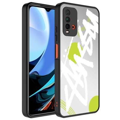 Xiaomi Redmi 9T Case Mirror Patterned Camera Protected Glossy Zore Mirror Cover - 5