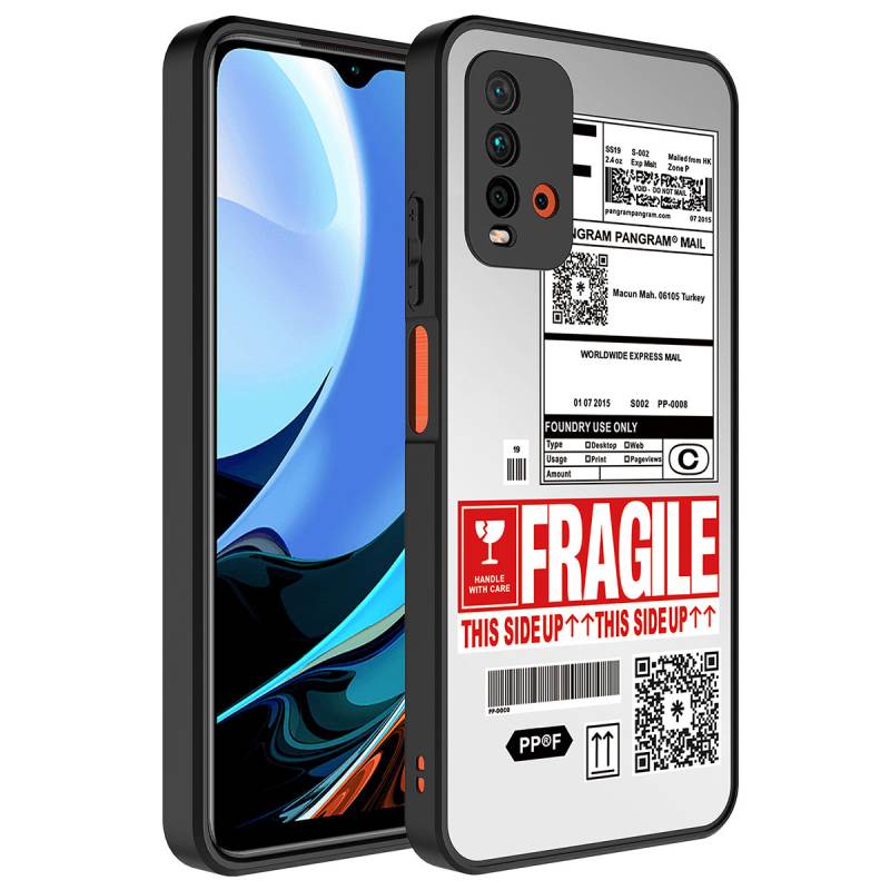 Xiaomi Redmi 9T Case Mirror Patterned Camera Protected Glossy Zore Mirror Cover - 6