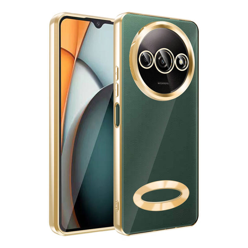 Xiaomi Redmi A3 4G 2024 Case Camera Protection Zore Omega Cover Showing Logo - 1