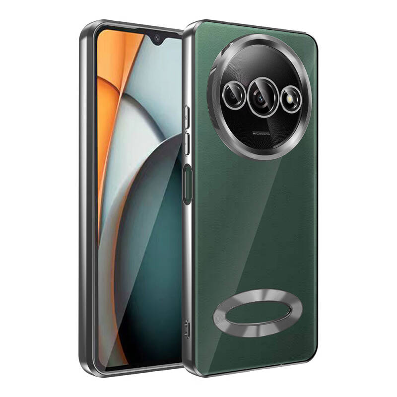 Xiaomi Redmi A3 4G 2024 Case Camera Protection Zore Omega Cover Showing Logo - 15