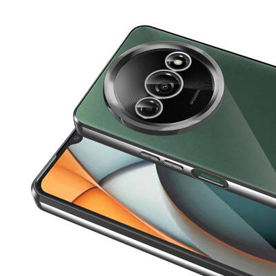 Xiaomi Redmi A3 4G 2024 Kılıf Kamera Korumalı Logo Gösteren Zore Omega Kapak - 9