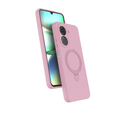 Xiaomi Redmi A7 Pro Case M-safe Charging Stand Zore Samara Cover - 4