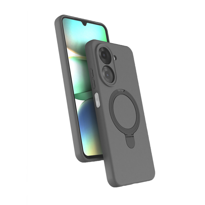Xiaomi Redmi A7 Pro Kılıf M-safe Şarj Özellikli Standlı Zore Samara Kapak - 2