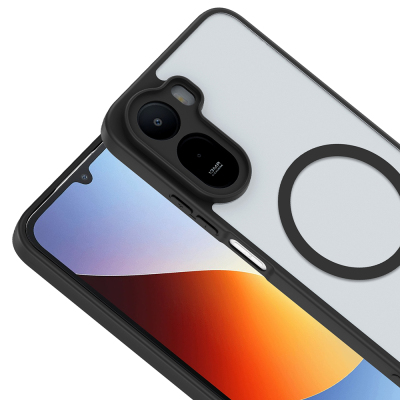 Xiaomi Redmi A7 Pro Kılıf M-safe Şarj Özellikli Zore Babet Kapak - 10