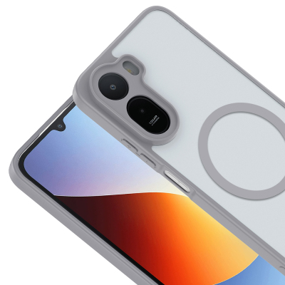 Xiaomi Redmi A7 Pro Kılıf M-safe Şarj Özellikli Zore Babet Kapak - 11