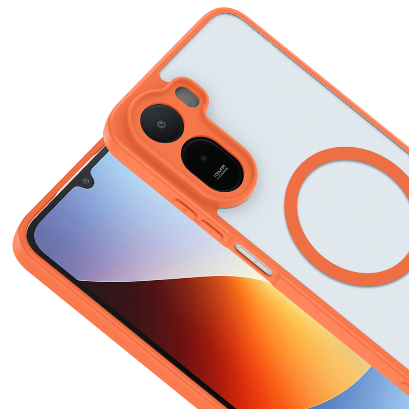 Xiaomi Redmi A7 Pro Kılıf M-safe Şarj Özellikli Zore Babet Kapak - 12