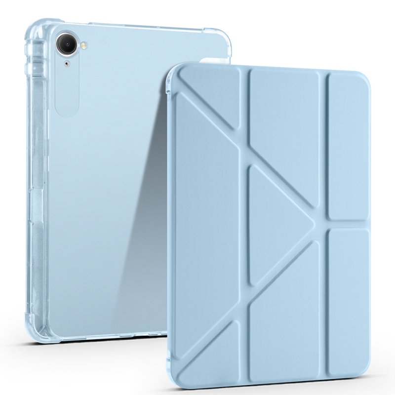 Xiaomi Redmi K Pad Case Zore Tri Folding Stand Case with Pen Compartment - 5