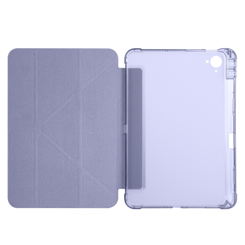 Xiaomi Redmi K Pad Kılıf Zore Tri Folding Kalem Bölmeli Standlı Kılıf - 16