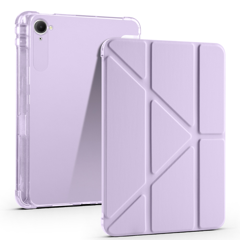 Xiaomi Redmi K Pad Kılıf Zore Tri Folding Kalem Bölmeli Standlı Kılıf - 8