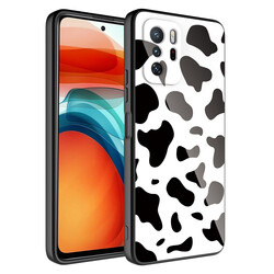 Xiaomi Redmi Note 10 Pro Case Camera Protected Patterned Hard Silicone Zore Epoxy Cover - 3