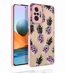 Xiaomi Redmi Note 10 Pro Case Patterned Camera Protection Glossy Zore Nora Cover - 3