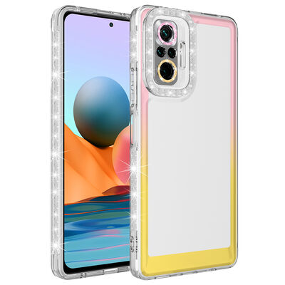 Xiaomi Redmi Note 10 Pro Case Silvery and Color Transition Design Lens Protected Zore Park Cover - 6
