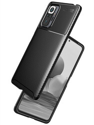 Xiaomi Redmi Note 10 Pro Case Zore Negro Silicon Cover - 3