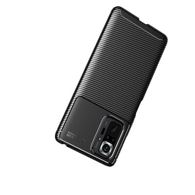 Xiaomi Redmi Note 10 Pro Case Zore Negro Silicon Cover - 9
