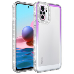 Xiaomi Redmi Note 10S Case Silvery and Color Transition Design Lens Protected Zore Park Cover - 3