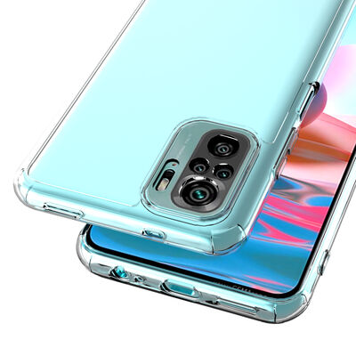 Xiaomi Redmi Note 10S Case Zore Kamera Korumalı Süper Silikon Cover - 5