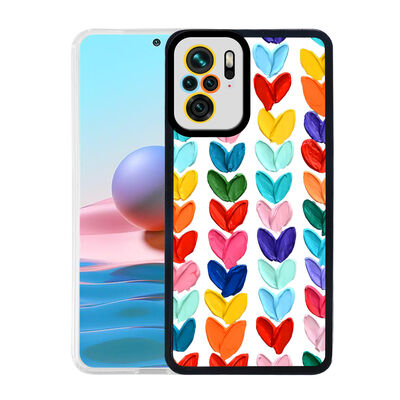 Xiaomi Redmi Note 10S Case Zore M-Fit Patterned Cover - 8