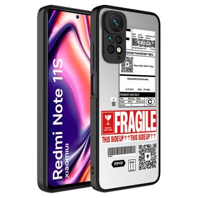 Xiaomi Redmi Note 11 Global Case Mirror Patterned Camera Protection Glossy Zore Mirror Cover - 1