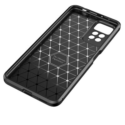 Xiaomi Redmi Note 11 Global Case Zore Negro Silicon Cover - 7