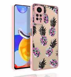 Xiaomi Redmi Note 11 Pro 5G Case Patterned Camera Protected Glossy Zore Nora Cover - 3