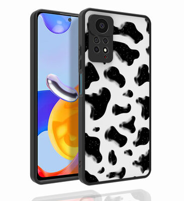Xiaomi Redmi Note 11 Pro 5G Case Patterned Camera Protected Glossy Zore Nora Cover - 4