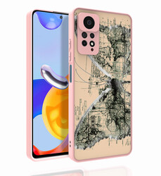 Xiaomi Redmi Note 11 Pro 5G Case Patterned Camera Protected Glossy Zore Nora Cover - 6