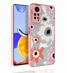 Xiaomi Redmi Note 11 Pro 5G Case Patterned Camera Protected Glossy Zore Nora Cover - 7