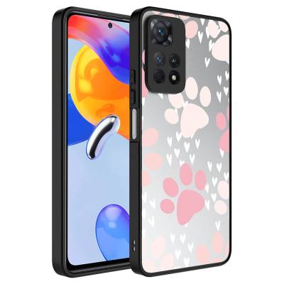 Xiaomi Redmi Note 11 Pro 5G Case with Mirror Pattern Camera Protection Glossy Zore Mirror Cover - 3