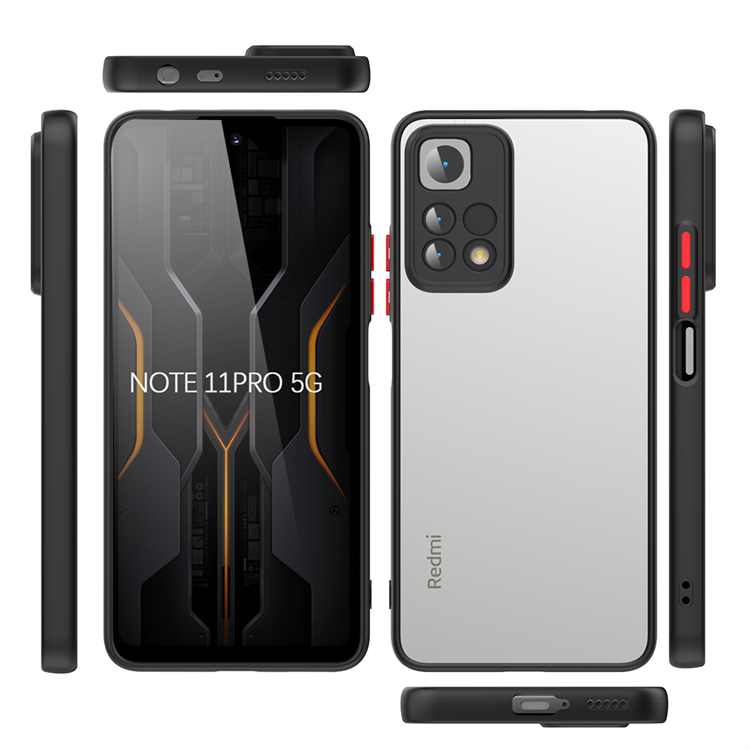 Xiaomi Redmi Note 11 Pro 5G Case Zore Hux Cover - 5