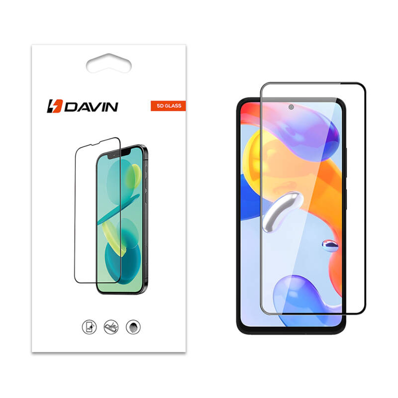 Xiaomi Redmi Note 11 Pro 5G Davin 5D Cam Ekran Koruyucu - 2