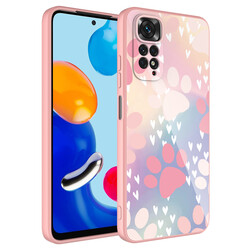 Xiaomi Redmi Note 11S Global Case Camera Protected Patterned Hard Silicone Zore Epoksi Cover - 7