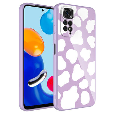 Xiaomi Redmi Note 11S Global Case Camera Protected Patterned Hard Silicone Zore Epoksi Cover - 9