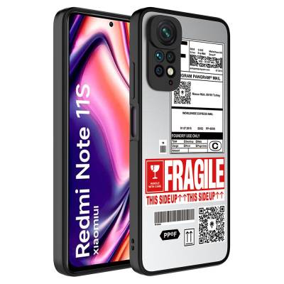 Xiaomi Redmi Note 11S Global Case Mirror Patterned Camera Protection Glossy Zore Mirror Cover - 4