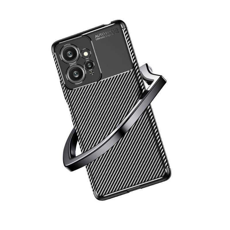 Xiaomi Redmi Note 12 4G Case Zore Negro Silicon Cover - 7