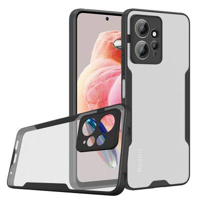 Xiaomi Redmi Note 12 4G Case Zore Parfe Cover - 1