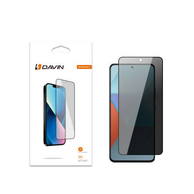 Xiaomi Redmi Note 12 4G Davin 5D Privacy Glass Screen Protector - 1