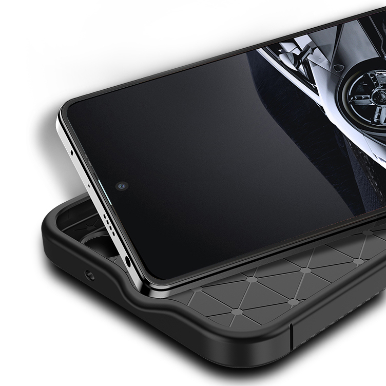 Xiaomi Redmi Note 12 5G Case Zore Negro Silicone Cover - 6