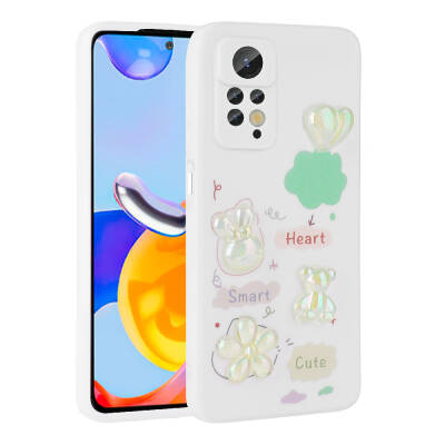 Xiaomi Redmi Note 12 Pro 4G Case Relief Figured Shiny Zore Toys Silicone Cover - 5