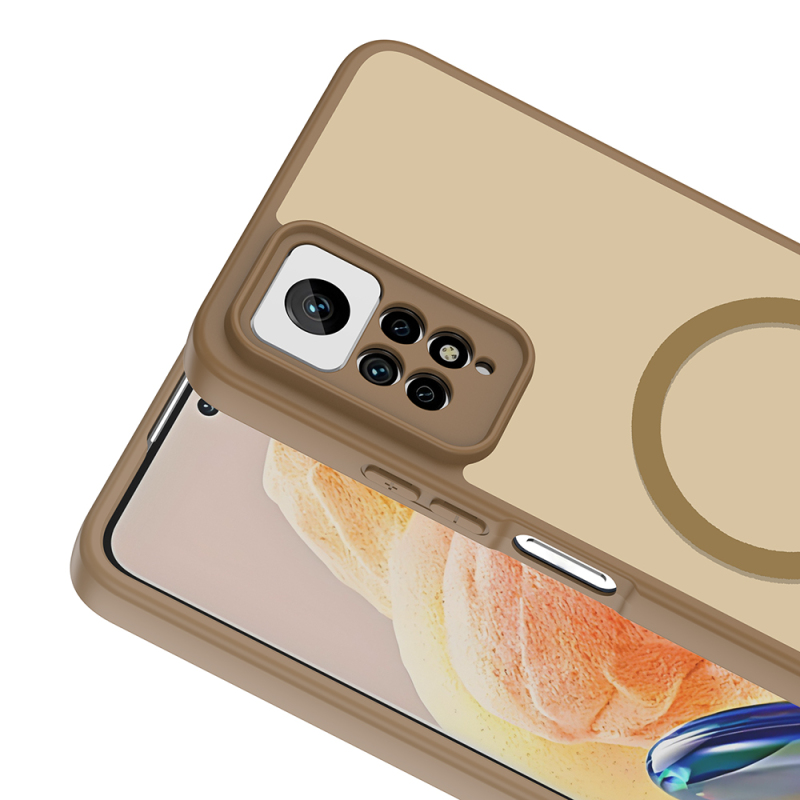 Xiaomi Redmi Note 12 Pro 4G Case with M-safe Charging Feature Zore Flat Cover - 9