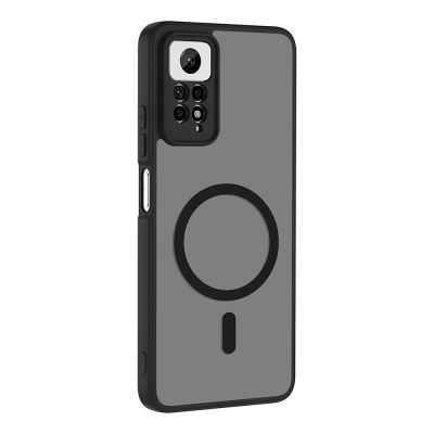 Xiaomi Redmi Note 12 Pro 4G Case with M-safe Charging Feature Zore Flat Cover - 6