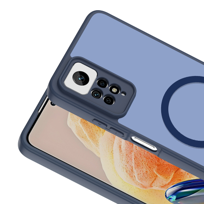 Xiaomi Redmi Note 12 Pro 4G Case with M-safe Charging Feature Zore Flat Cover - 11