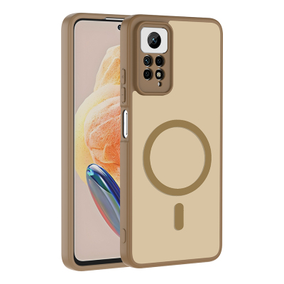 Xiaomi Redmi Note 12 Pro 4G Kılıf M-safe Şarj Özellikli Zore Babet Kapak - 1