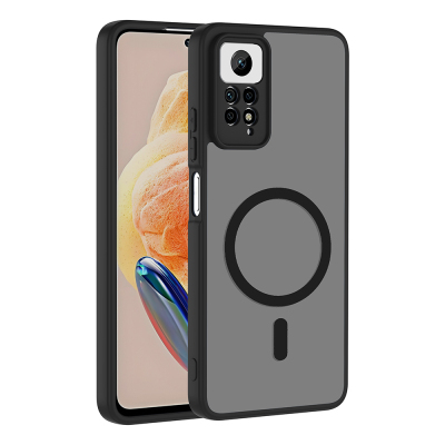 Xiaomi Redmi Note 12 Pro 4G Kılıf M-safe Şarj Özellikli Zore Babet Kapak - 2