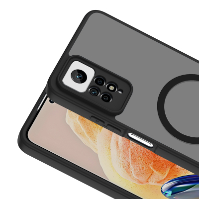 Xiaomi Redmi Note 12 Pro 4G Kılıf M-safe Şarj Özellikli Zore Babet Kapak - 10