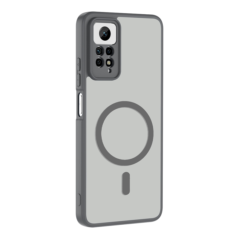 Xiaomi Redmi Note 12 Pro 4G Kılıf M-safe Şarj Özellikli Zore Babet Kapak - 8