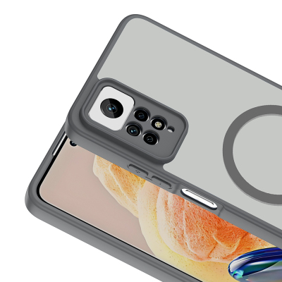 Xiaomi Redmi Note 12 Pro 4G Kılıf M-safe Şarj Özellikli Zore Babet Kapak - 12
