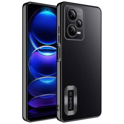 Xiaomi Redmi Note 12 Pro 5G Case Camera Protected Zore Omega Cover With Logo - 5