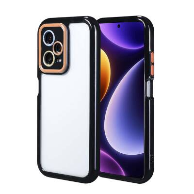 Xiaomi Redmi Note 12 Pro Plus 5G Case Camera Protected Colorful Edge Frame Design Zore Vitamin Cover - 1